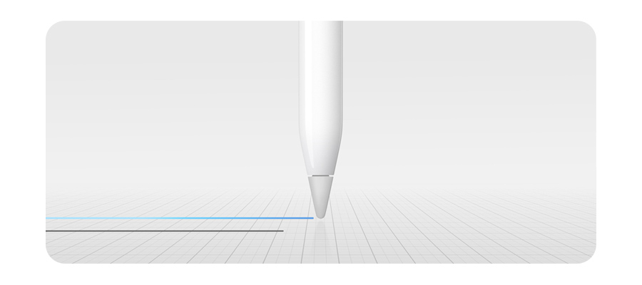Reduzierung von Verzögerung mit iPad Pro APPLE Pencil Gen MK0C2ZM/A
