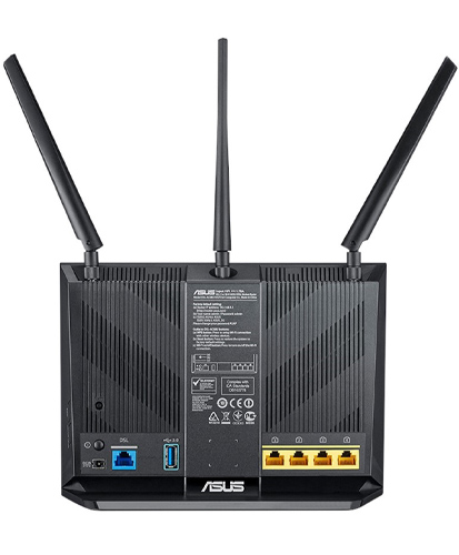Der Router mit der Beamforming Technologie ASUS DSL AC68U Wireless WiFi 5