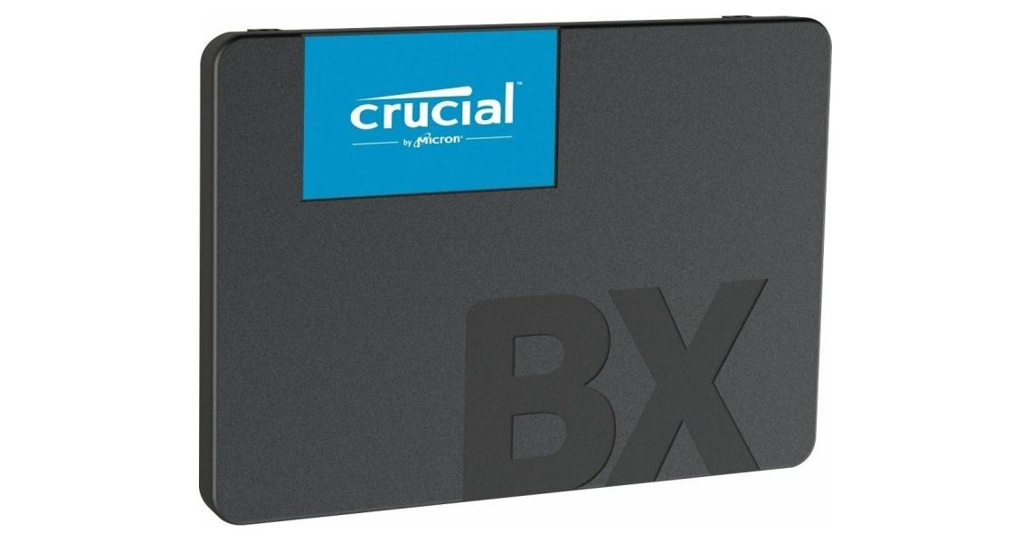 Flash-Speicher für Laptop oder Desktop-Computer SSD Festplatte Crucial 2,5 Zoll BX500