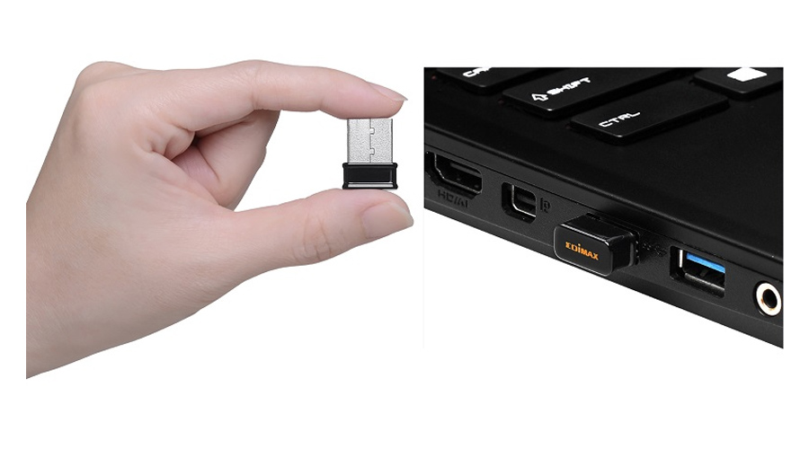 N150 2-in-1 WLAN & Bluetooth 4.0 Nano USB-Adapter