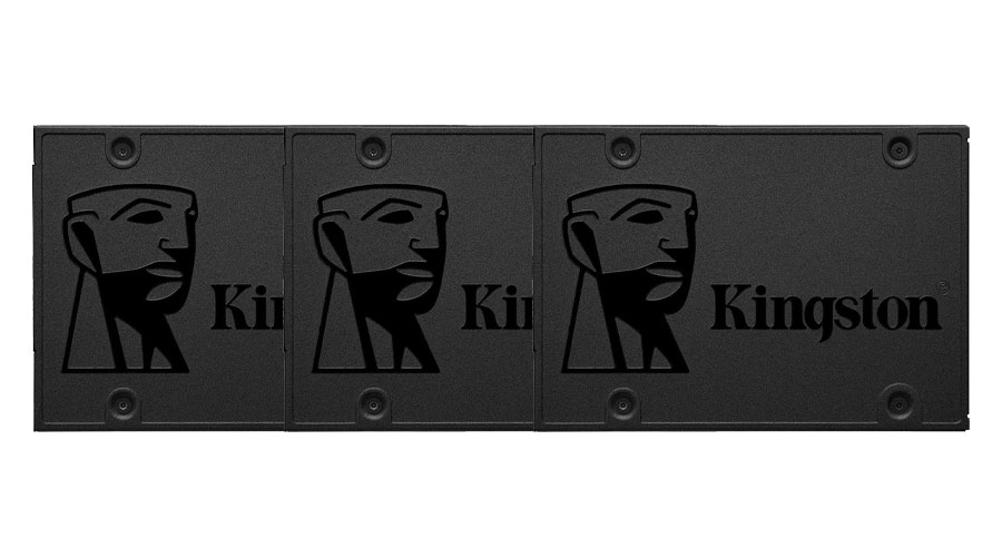 Die Festplatte für Desktops und Notebooks Kingston A400 2,5 Zoll SATA SSD
