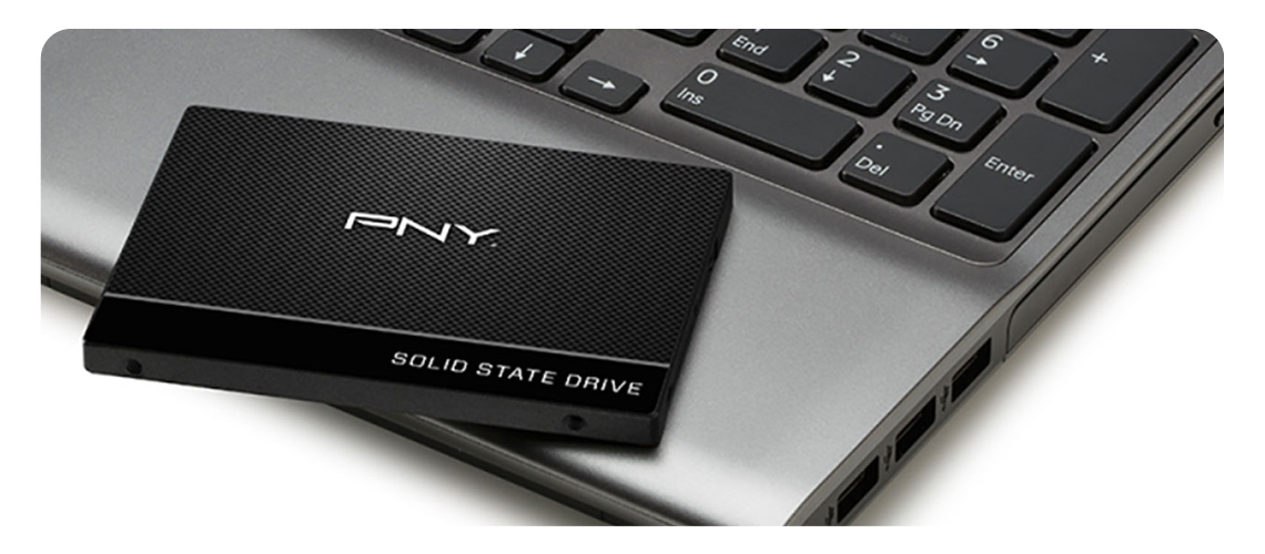 Der Batterieverbrauch von der Festplatte SSD PNY 2,5 Zoll SATA